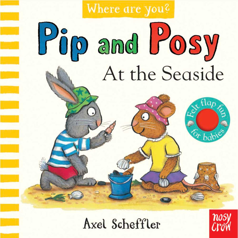 Pip and Posy Felt Flaps Bundle(with QR code Audio)(Axel Scheffler)-Nonfiction: 學前基礎 Preschool Basics-買書書 BuyBookBook