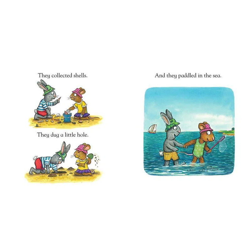 Pip and Posy The New Friend ( Book with Audio QR Code )(Axel Scheffler) Nosy Crow