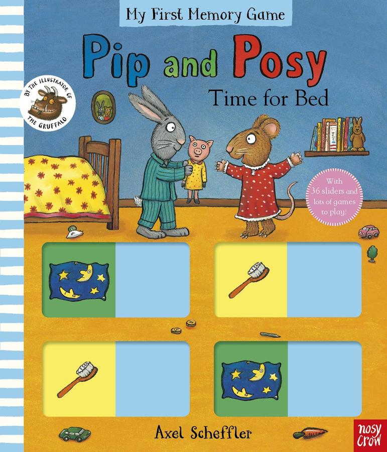 Pip and Posy: Time for Bed! (My First Memory Game)-Children’s interactive and activity books and kits-買書書 BuyBookBook