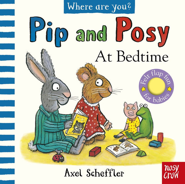 Pip and Posy, Where Are You? At Bedtime (A Felt Flaps Book)-Children’s picture books-買書書 BuyBookBook