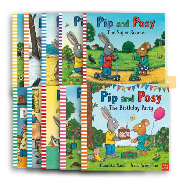 Pip and Posy (正版) Collection (Books with Audio QR Code* )(Axel Scheffler)-Fiction: 兒童繪本 Picture Books-買書書 BuyBookBook