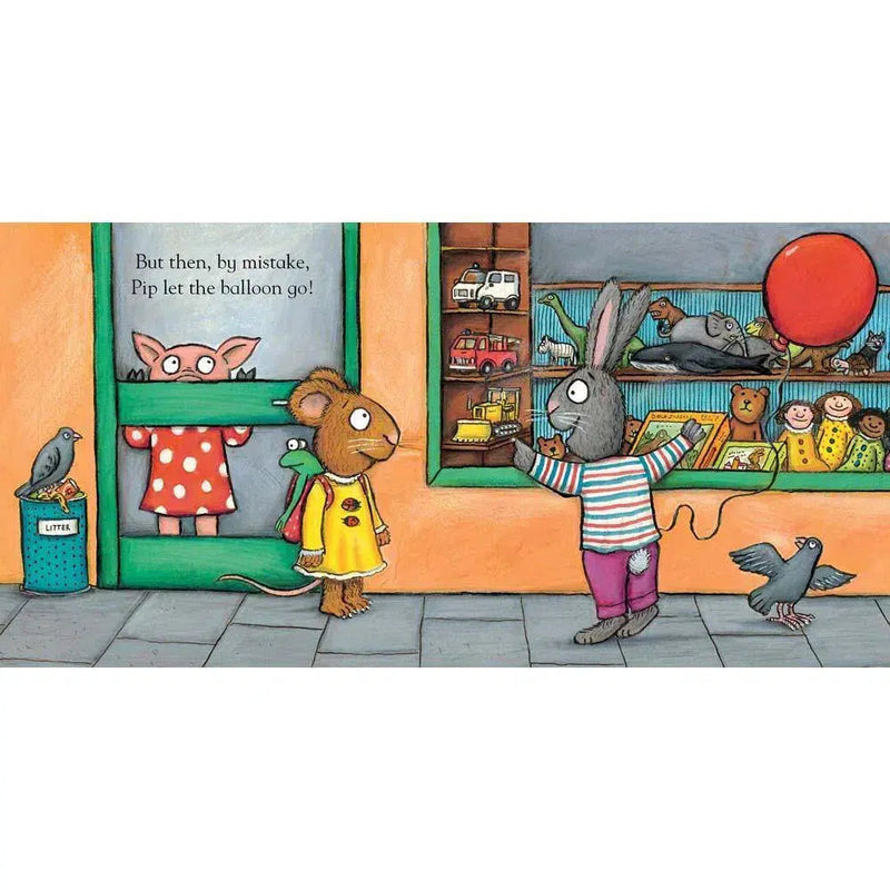 Pip and Posy The Big Balloon ( Book with Audio QR Code )(Axel Scheffler) Nosy Crow