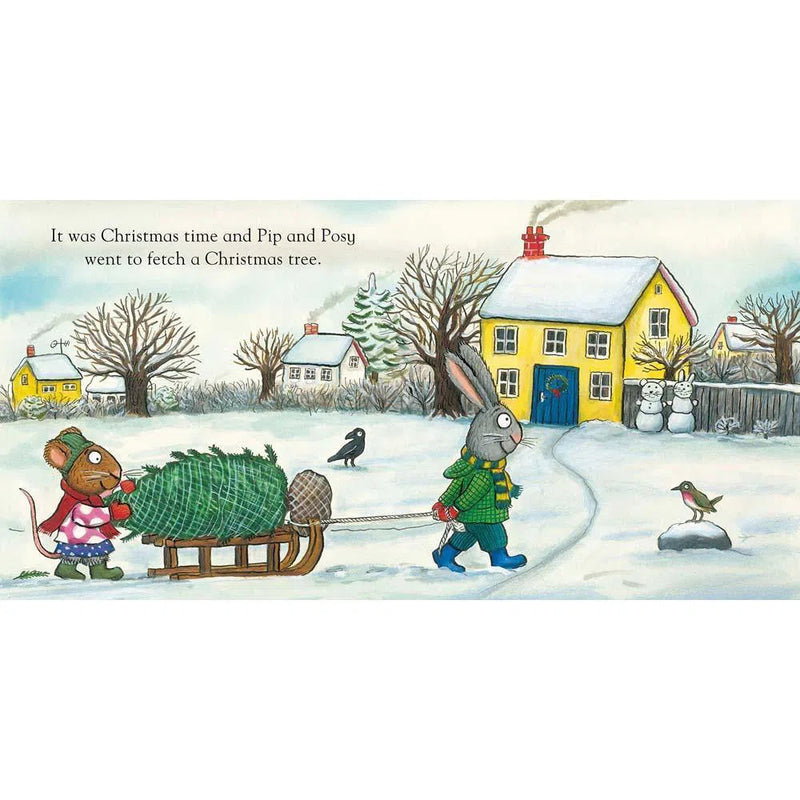 Pip and Posy The Christmas Tree (Book with Audio QR Code)(Axel Scheffler) Nosy Crow