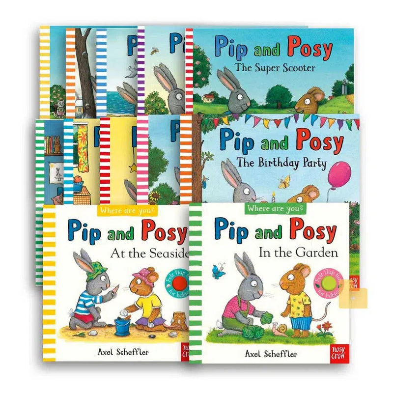 Pip and Posy (正版) Collection (Books with Audio QR Code* )(Axel Scheffler)-Fiction: 兒童繪本 Picture Books-買書書 BuyBookBook