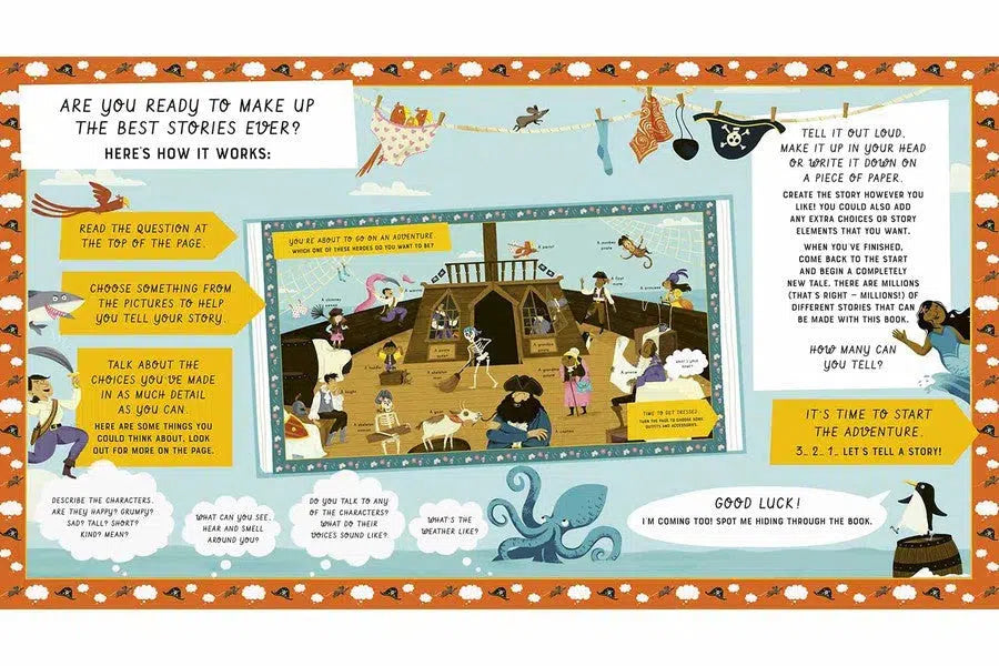 Let's Tell a Story: Pirate Adventure-Nonfiction: 常識通識 General Knowledge-買書書 BuyBookBook