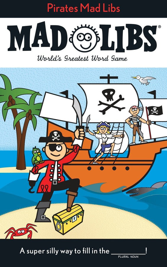 Pirates Mad Libs-Children’s interactive and activity books and kits-買書書 BuyBookBook