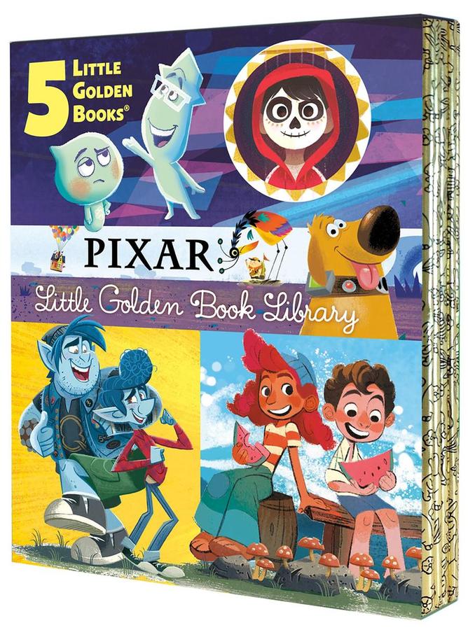 Pixar Little Golden Book Library (Disney/Pixar)-Children’s / Teenage fiction: General and modern fiction-買書書 BuyBookBook