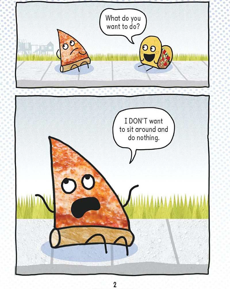 Pizza and Taco: Best Party Ever!-Graphic novel / Comic book / Manga: genres-買書書 BuyBookBook