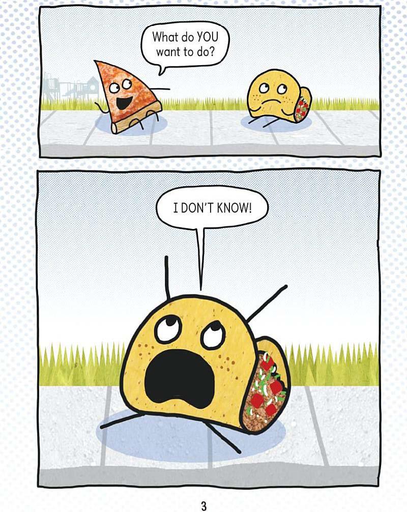 Pizza and Taco: Best Party Ever!-Graphic novel / Comic book / Manga: genres-買書書 BuyBookBook