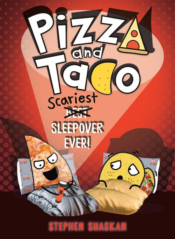 Pizza and Taco: Scariest Sleepover Ever!-Graphic novel / Comic book / Manga: genres-買書書 BuyBookBook