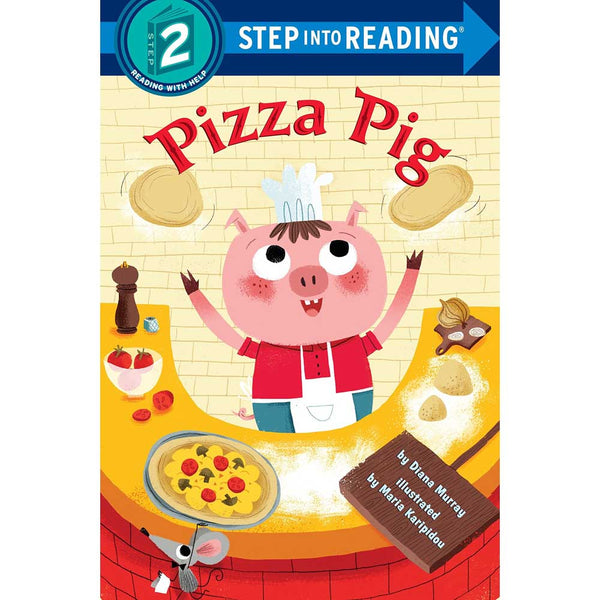 Pizza Pig (Step into Reading L2)-Fiction: 橋樑章節 Early Readers-買書書 BuyBookBook