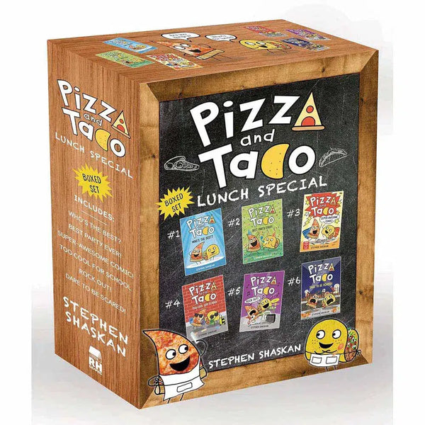 Pizza and Taco Lunch Special: 6-Book Boxed Set (Stephen Shaskan)-Fiction: 幽默搞笑 Humorous-買書書 BuyBookBook
