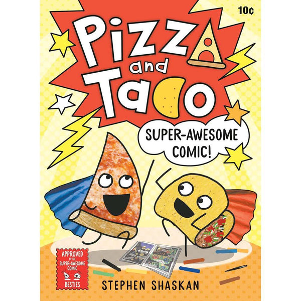 Pizza and Taco: Super-Awesome Comic! (Stephen Shaskan)-Fiction: 幽默搞笑 Humorous-買書書 BuyBookBook