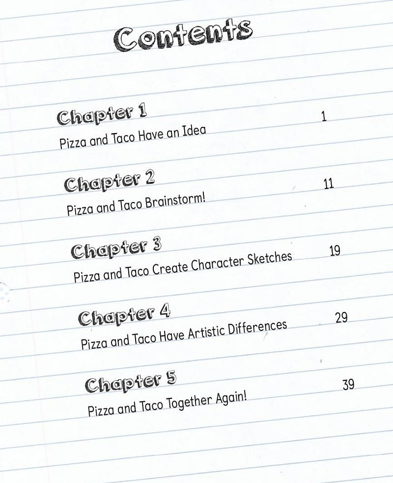 Pizza and Taco: Super-Awesome Comic!