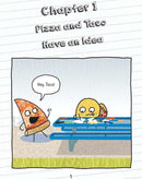 Pizza and Taco: Super-Awesome Comic! (Stephen Shaskan)-Fiction: 幽默搞笑 Humorous-買書書 BuyBookBook