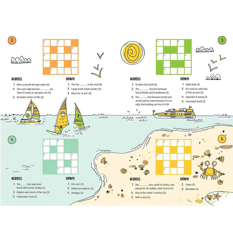 Planet Earth Crosswords Usborne