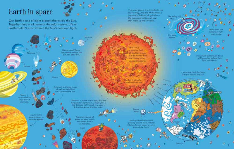 Planet Earth (Usborne Book and Jigsaw) (300 pcs) - 買書書 BuyBookBook