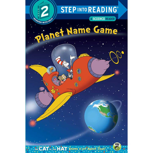 Planet Name Game (Dr. Seuss/Cat in the Hat) (Step into Reading L2)-Fiction: 橋樑章節 Early Readers-買書書 BuyBookBook