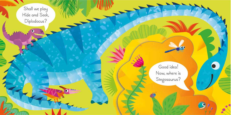 Play Hide & Seek with the Dinosaurs Usborne