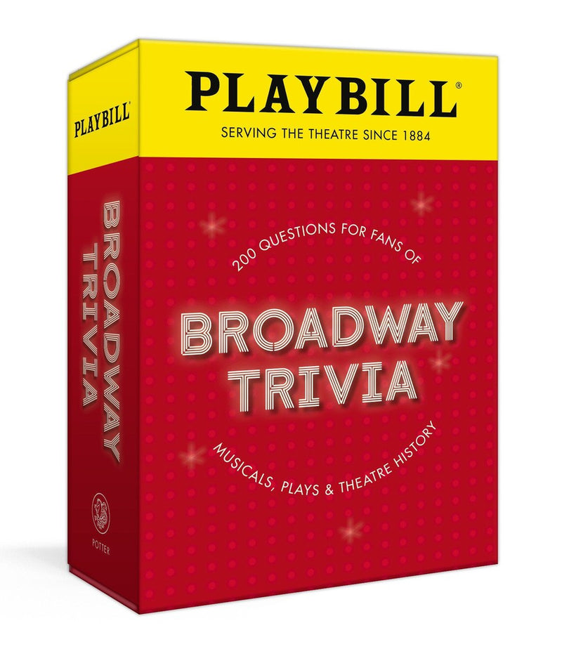 Playbill Broadway Trivia-Trivia and quiz questions-買書書 BuyBookBook