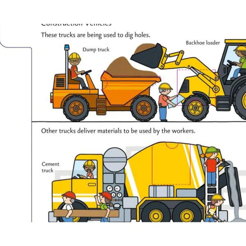 Playtown: Construction: A-Lift-the-Flap-Book (Hardback) Priddy