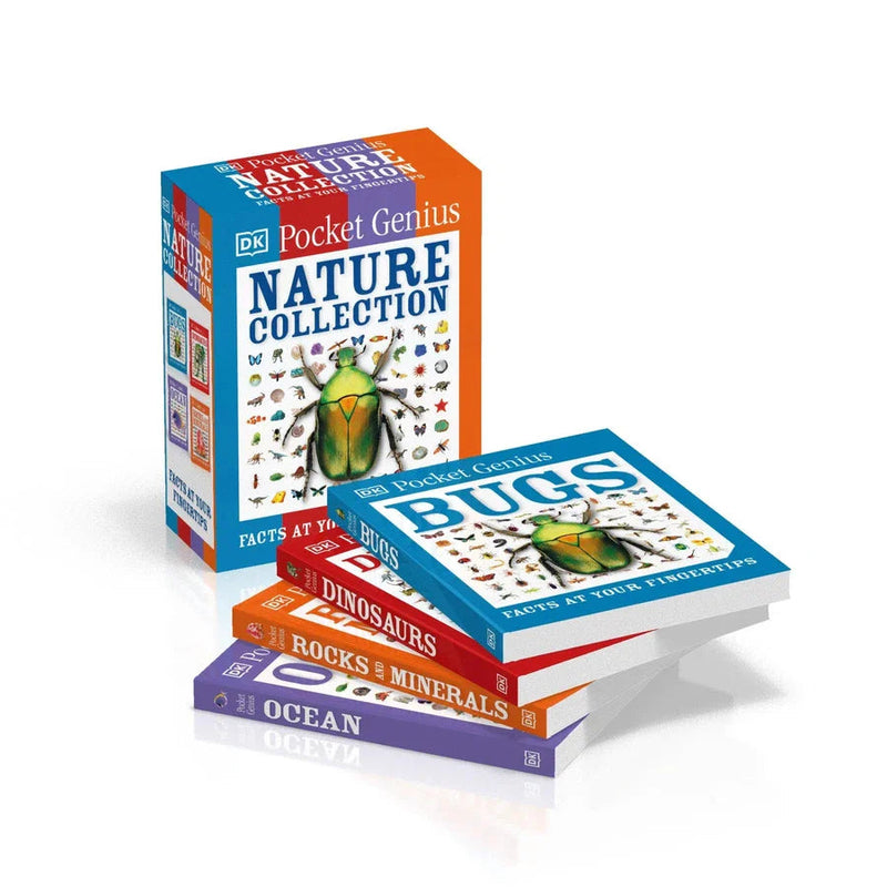 Pocket Genius Nature Collection 4-Book Box Set-Children’s / Teenage reference material-買書書 BuyBookBook