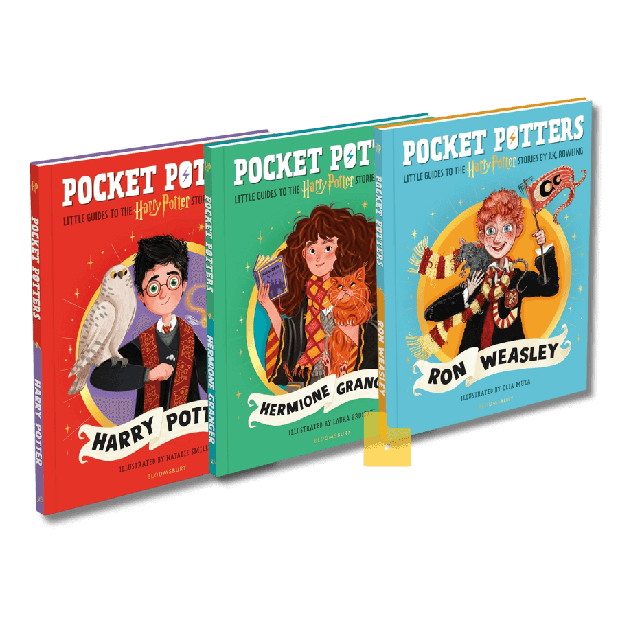 Pocket Potters Bundle with Limited free Tote Bag-Children’s / Teenage fiction: General and modern fiction-買書書 BuyBookBook