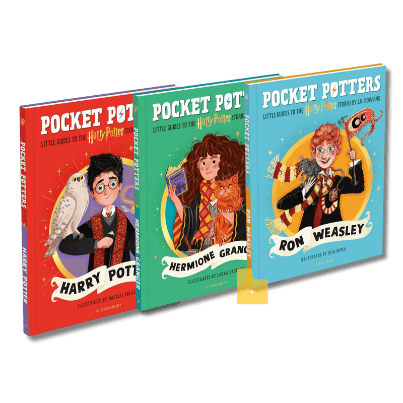 Pocket Potters Bundle with Limited free Tote Bag-Children’s / Teenage fiction: General and modern fiction-買書書 BuyBookBook
