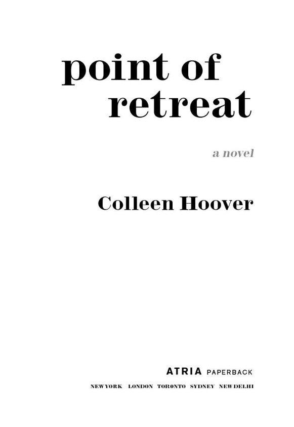 Point of Retreat (Colleen Hoover)-Fiction: 劇情故事 General-買書書 BuyBookBook