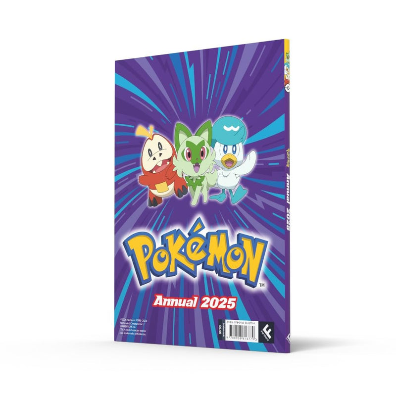 Pokémon Annual 2025 (Pokémon)-Children’s / Teenage general interest: Hobbies/ quizzes/ toys and games-買書書 BuyBookBook