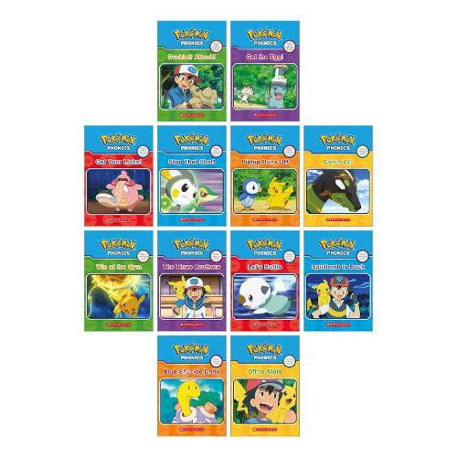 Pokemon Phonics Boxed Set (Pokemon)(Nintendo)-Fiction: 兒童繪本 Picture Books-買書書 BuyBookBook