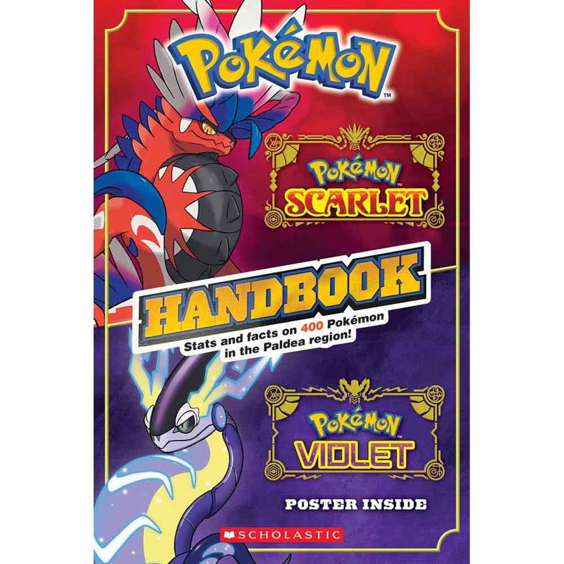 Pokemon - Scarlet & Violet Handbook (Pokemon)(Nintendo)-Nonfiction: 興趣遊戲 Hobby and Interest-買書書 BuyBookBook