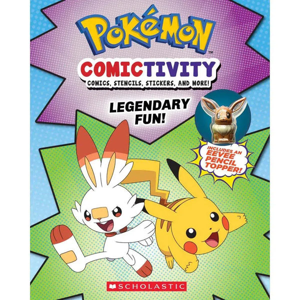 Pokemon Comictivity Book #2 - Legendary Fun!-Activity: 益智解謎 Puzzle & Quiz-買書書 BuyBookBook