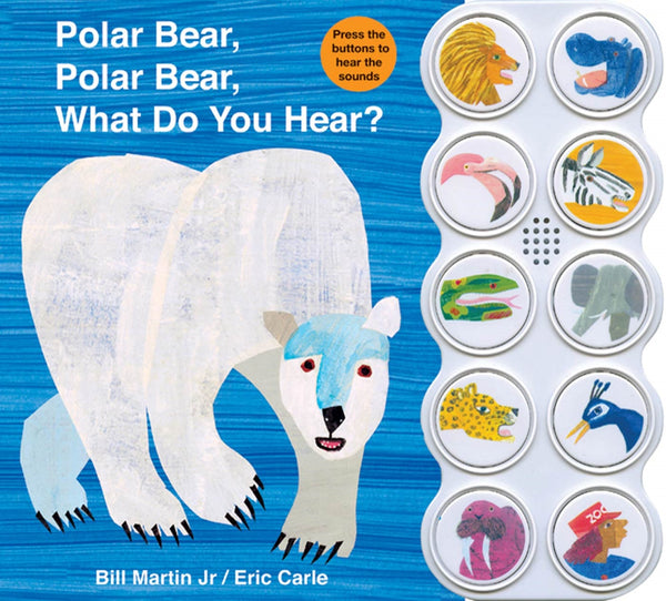 Polar Bear, Polar Bear What Do You Hear? sound book-Children’s / Teenage fiction: Classic and traditional-買書書 BuyBookBook