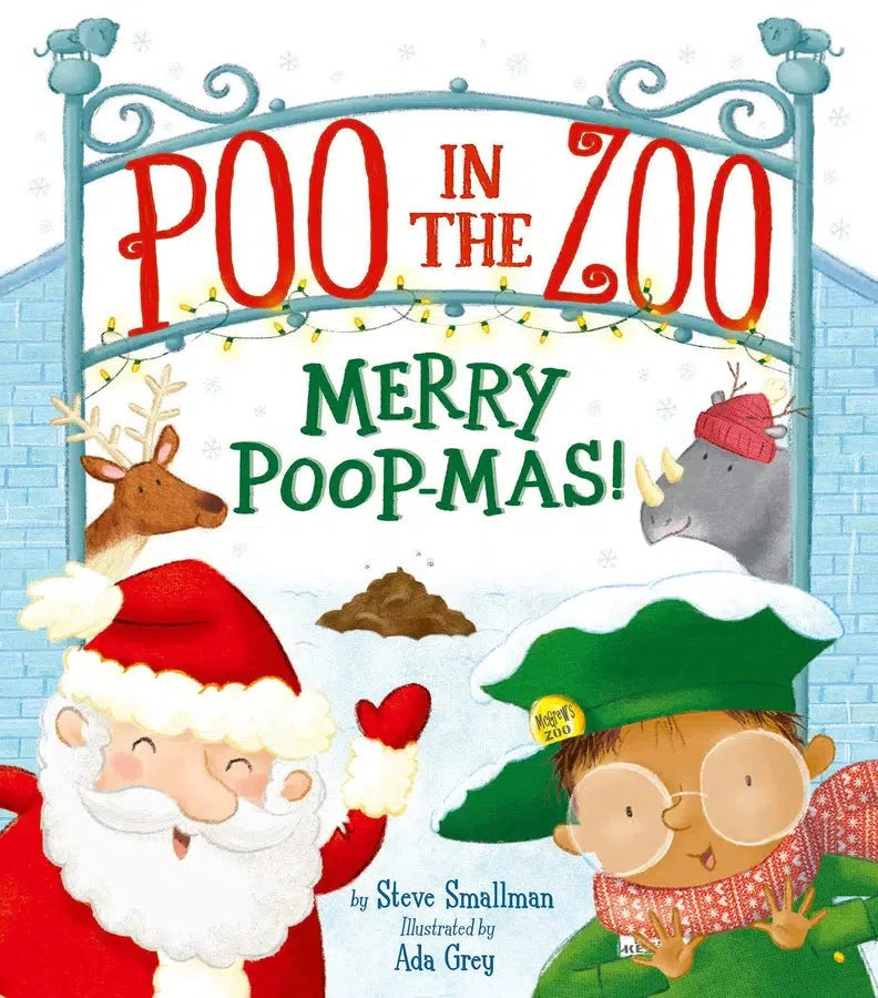 Poo in the Zoo: Merry Poop-Mas!-Children’s / Teenage fiction: General, modern and contemporary fiction-買書書 BuyBookBook