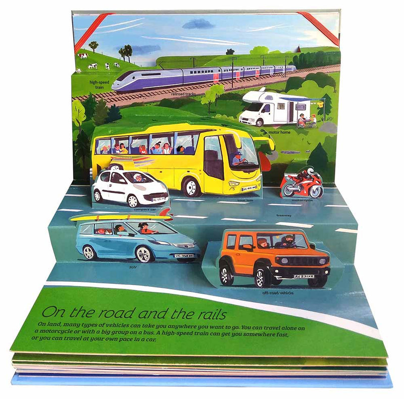 Pop-Up Guide, The Vehicles (Hardback) Others