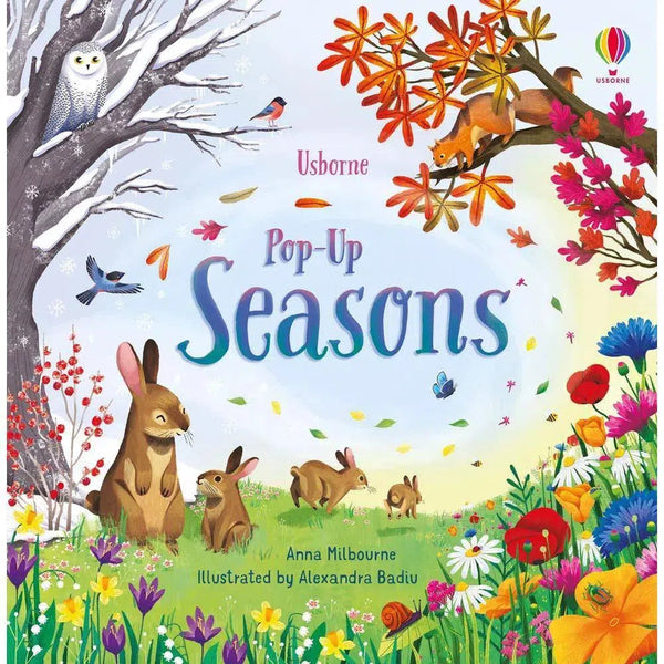 Pop-Up Seasons (with QR code) Usborne