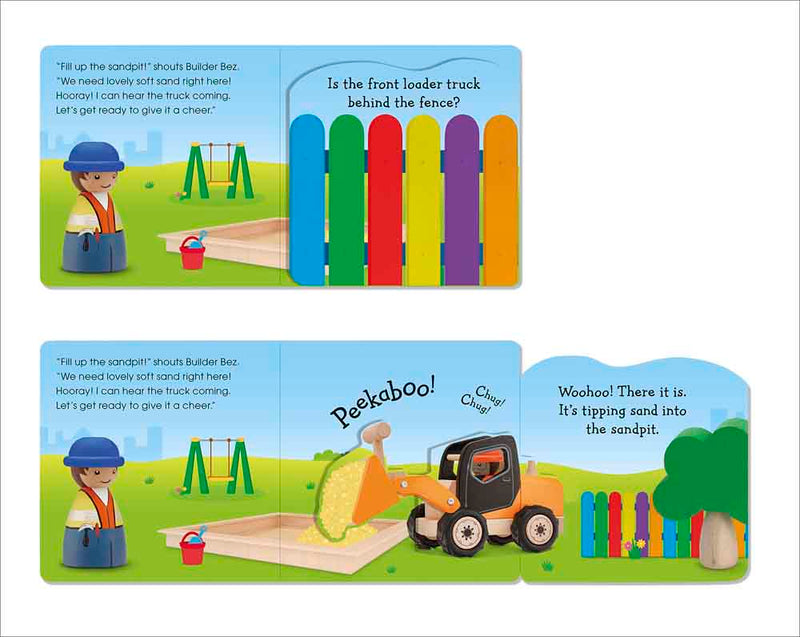 Pop-Up Peekaboo! - Diggers-Nonfiction: 學前基礎 Preschool Basics-買書書 BuyBookBook