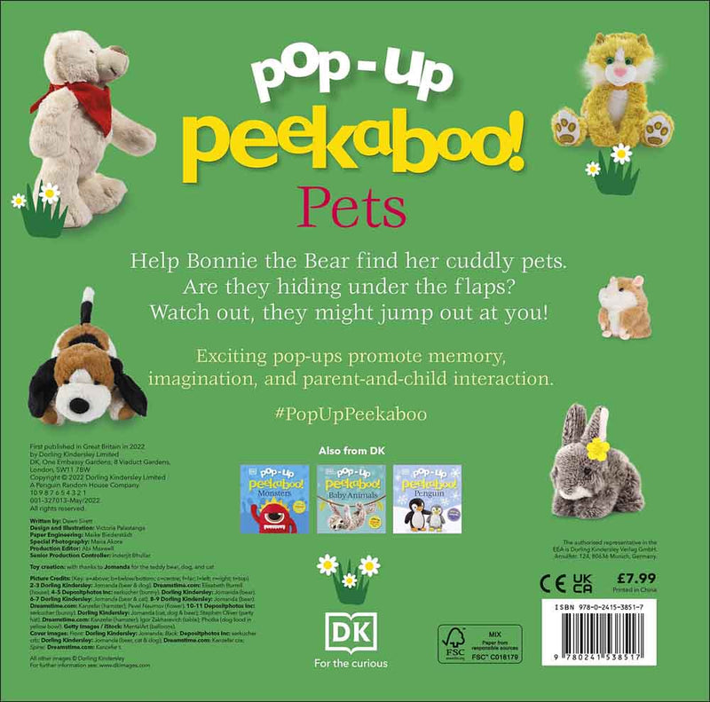 Pop-Up Peekaboo! - Pets - 買書書 BuyBookBook