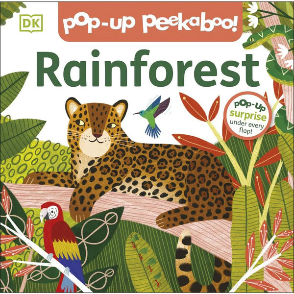 Pop-Up Peekaboo! - Rainforest-Nonfiction: 動物植物 Animal & Plant-買書書 BuyBookBook