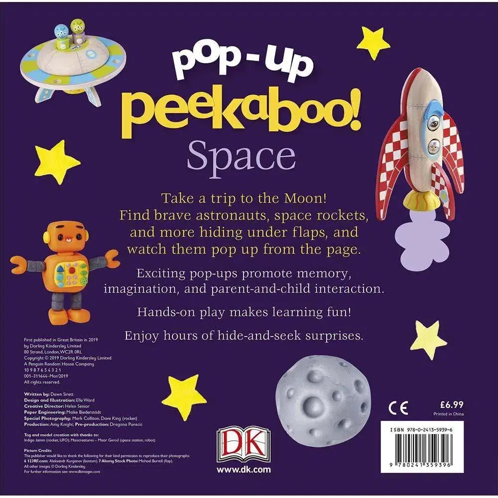 Pop-Up Peekaboo! Space (Board book) DK UK