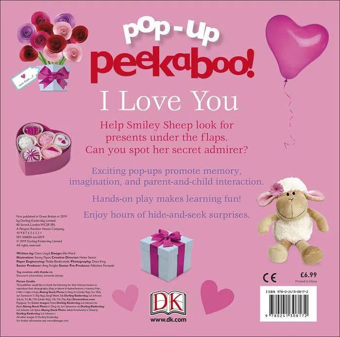 Pop-Up Peekaboo! I Love You DK UK