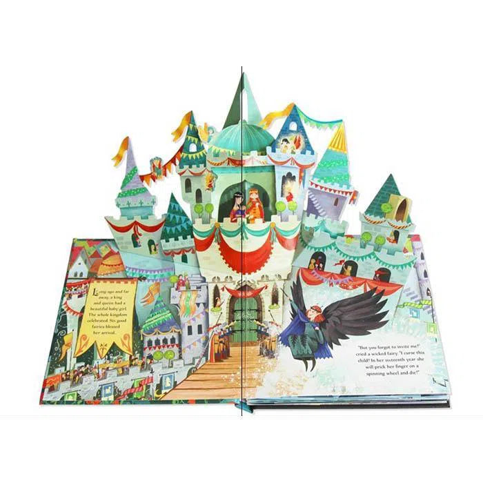 Pop-up Sleeping Beauty (with QR code) (Zanna Davidson) Usborne