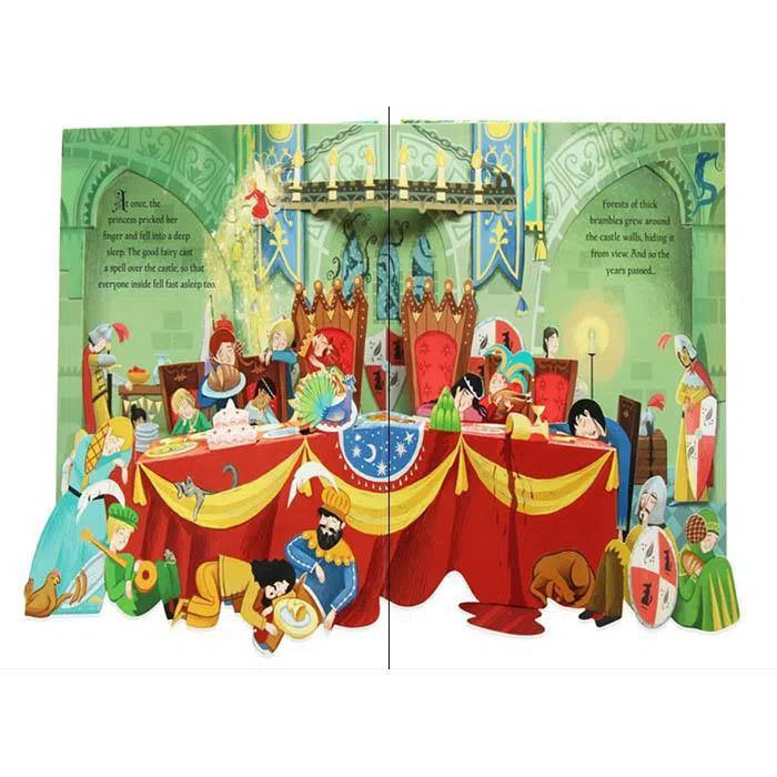 Pop-up Sleeping Beauty (with QR code) (Zanna Davidson) Usborne