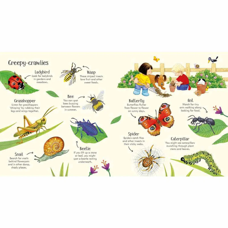 Poppy and Sam's Nature Spotting Book Usborne