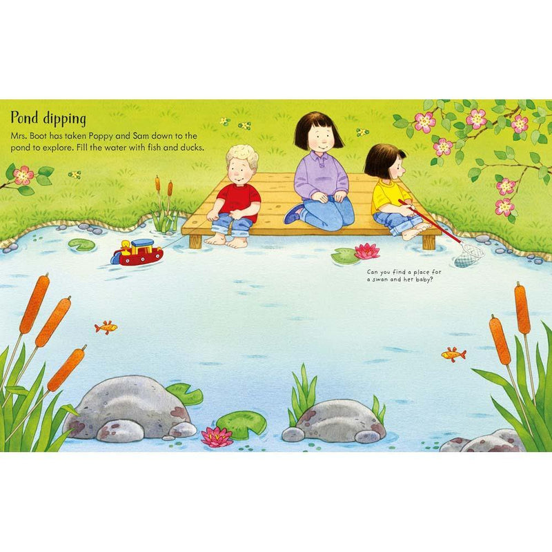 Poppy and Sam's Nature Sticker Book Usborne