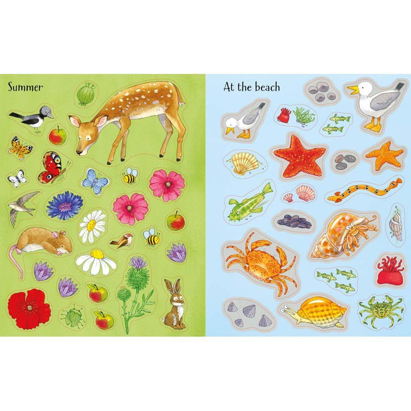 Poppy and Sam's Nature Sticker Book Usborne