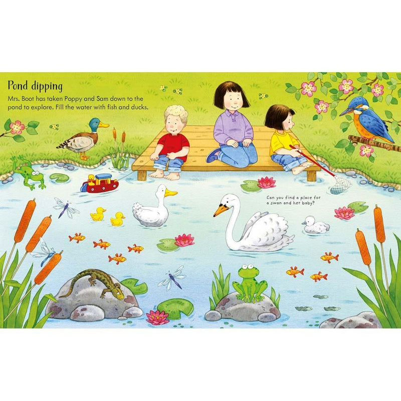 Poppy and Sam's Nature Sticker Book Usborne