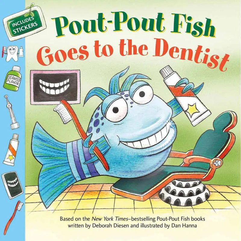 Pout-Pout Fish Goes to the Dentist (Paperback) Macmillan US