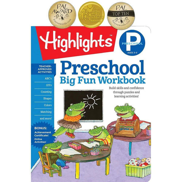 Preschool Big Fun Workbook-Children’s Educational: general-買書書 BuyBookBook